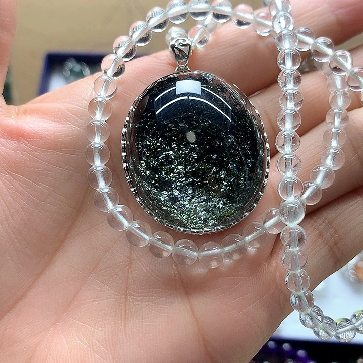 水晶水晶吊坠未镶嵌晔