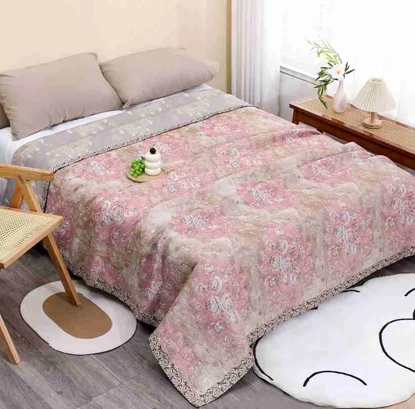 （梦绘花房）230*250新品高端舒适汉麻软凉席