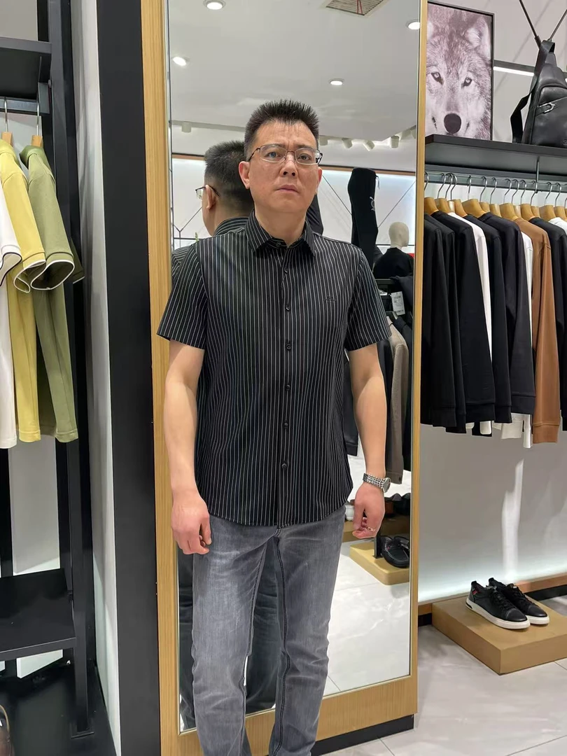 Septwolves/七匹狼24年夏季宠粉款针织衬衫（6409）