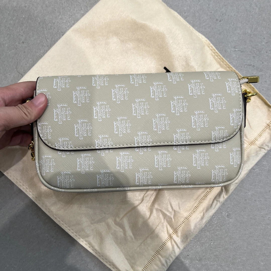 梵恩赛特【2026】新款高级感小众女印花链条单肩包FIN-W-L68033#