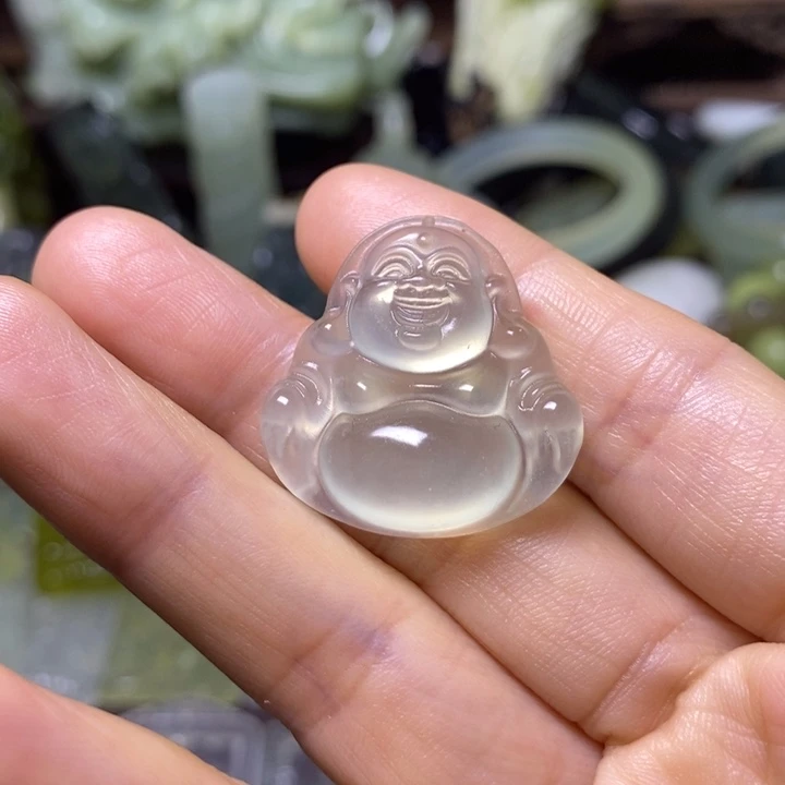 岫玉未镶嵌岫玉挂件