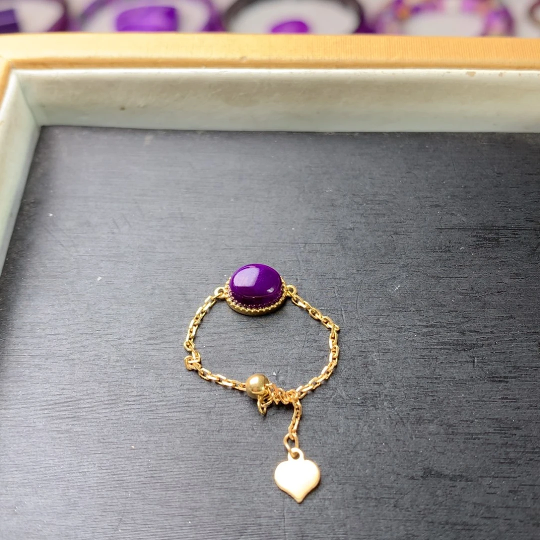 苏纪石（舒俱来）18K金镶嵌戒指