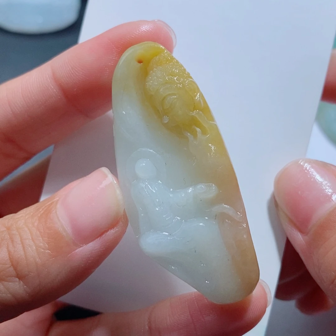 定制翡翠未镶嵌定制吊坠
