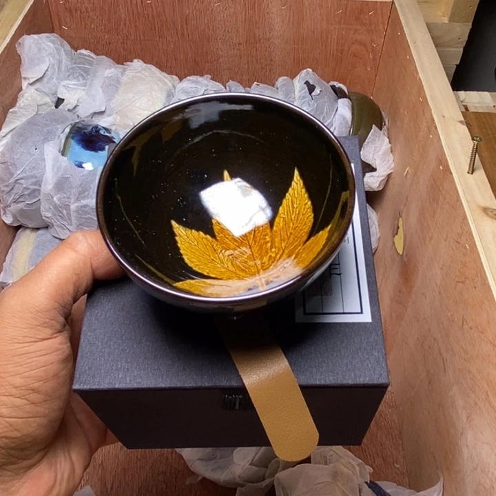 茶盏建盏喝茶主人杯茶杯
