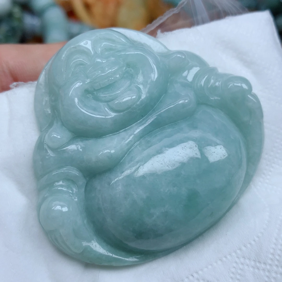 翡翠未镶嵌项链珠子球