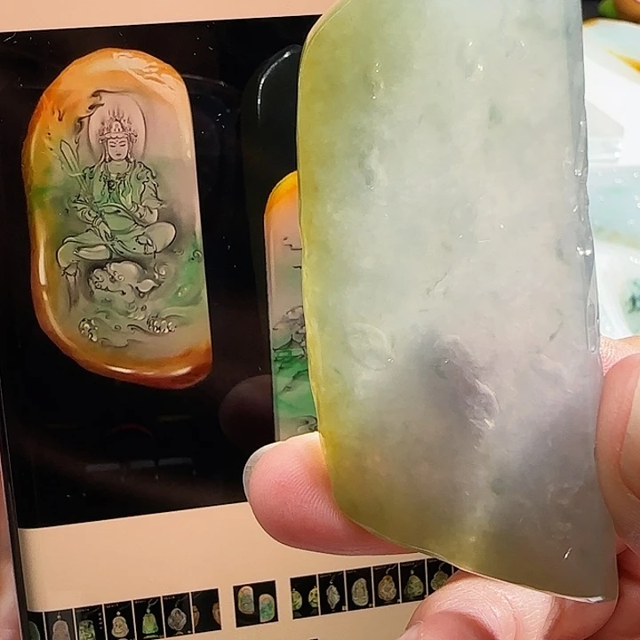 定制翡翠未镶嵌翡翠定制