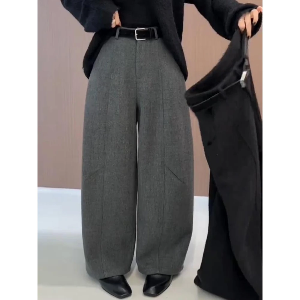 裤子女秋冬款2025新款长裤时尚百搭外穿爆款显瘦