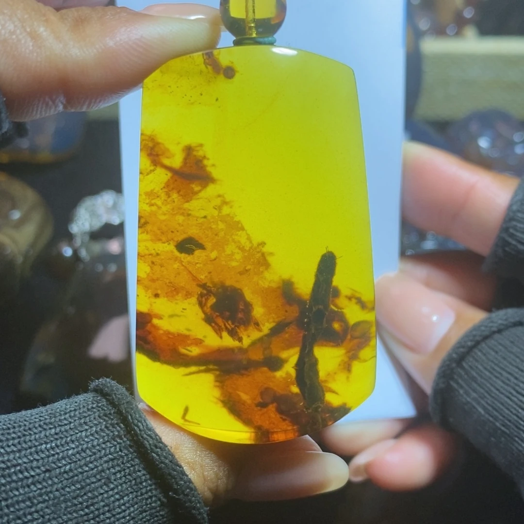 裸石琥珀未镶嵌珀