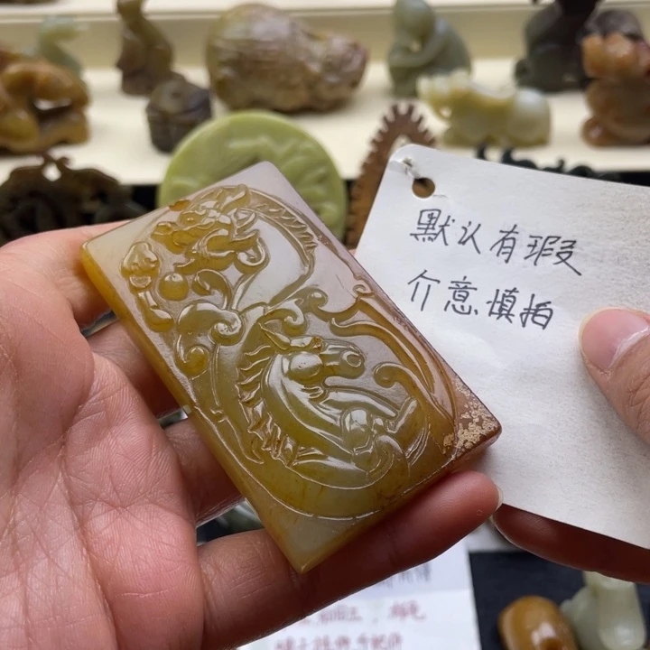 蛇纹石玉颈饰未镶嵌77