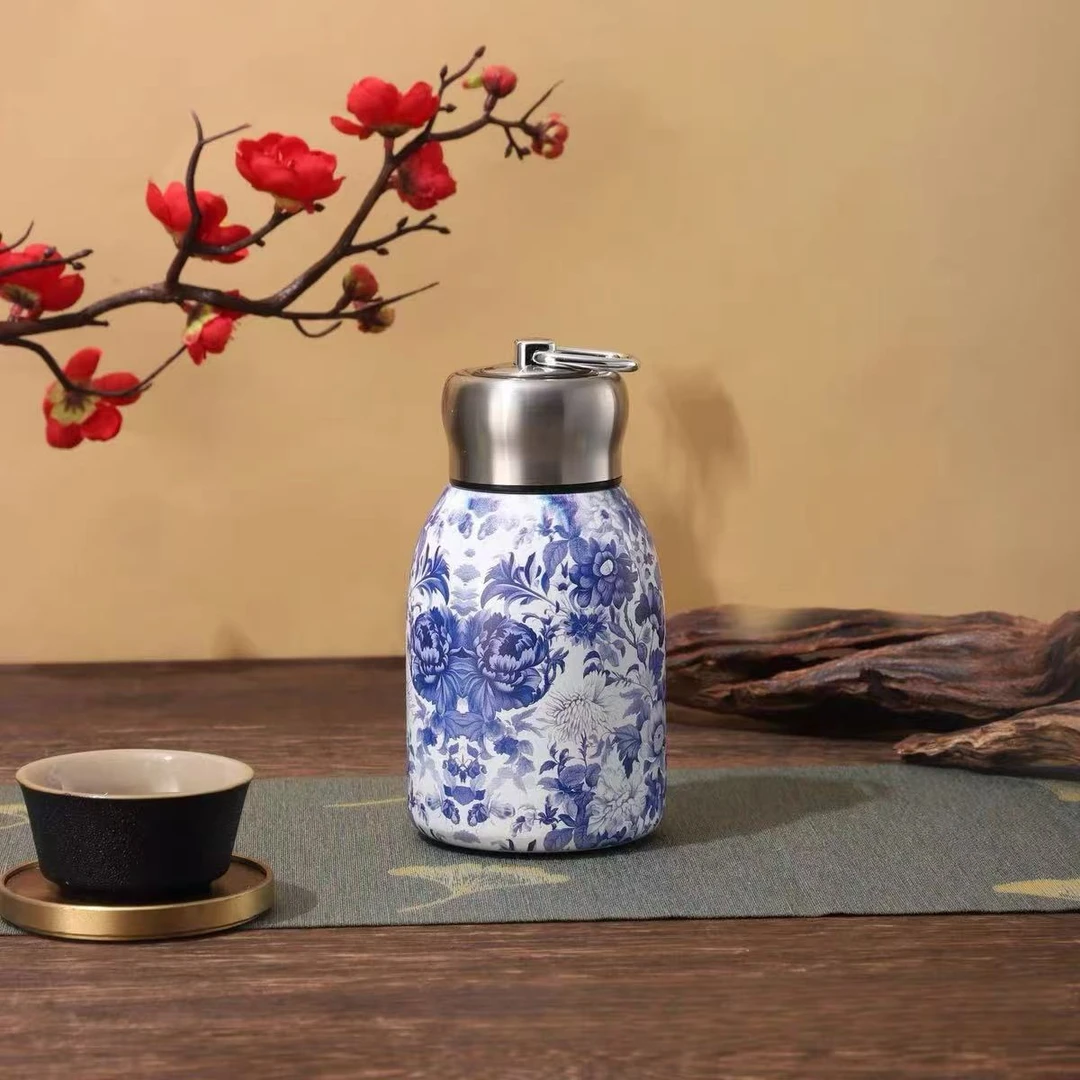 【闪购链接】满花保温杯YS398