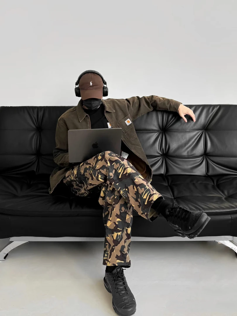 【完美主义请绕道】 默认微瑕  孤品休闲牛仔裤