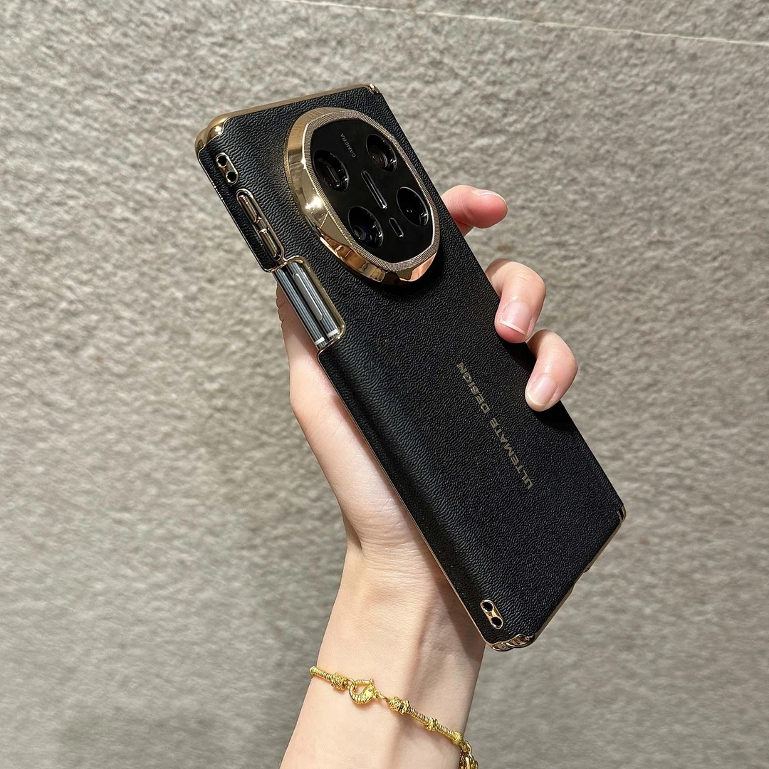 双面中轴保护秒变XT适用于华为MateX5折叠屏MATEx6手机壳x3素皮