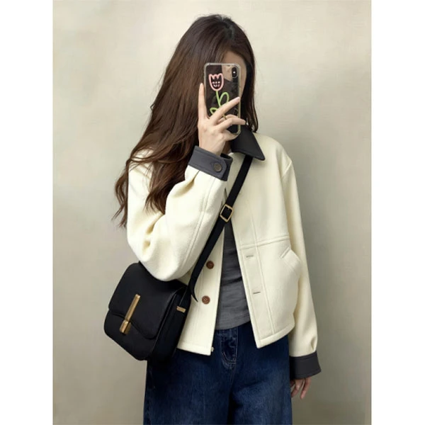 2025新款冬装超好看夹棉韩里韩气保暖加厚短款独特棉衣棉服女外套