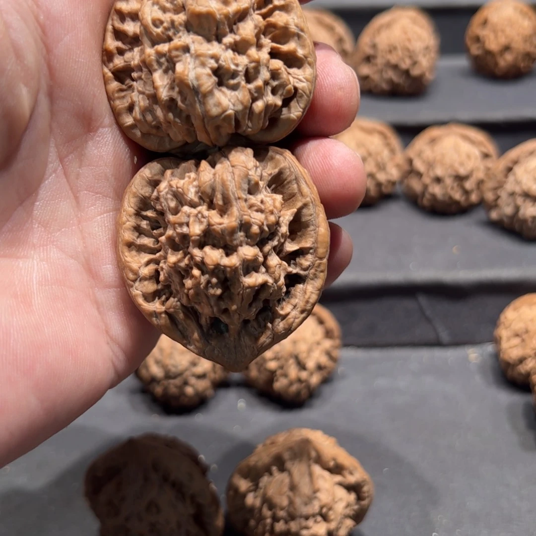 文玩核桃吊坠松*居官帽