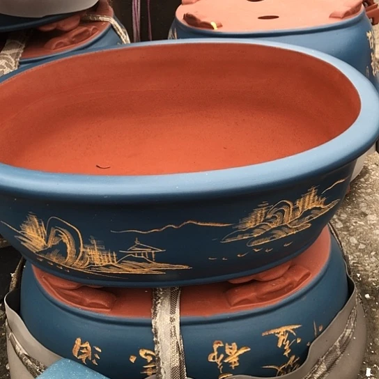 紫砂花盆宜兴紫砂花盆厂家直销