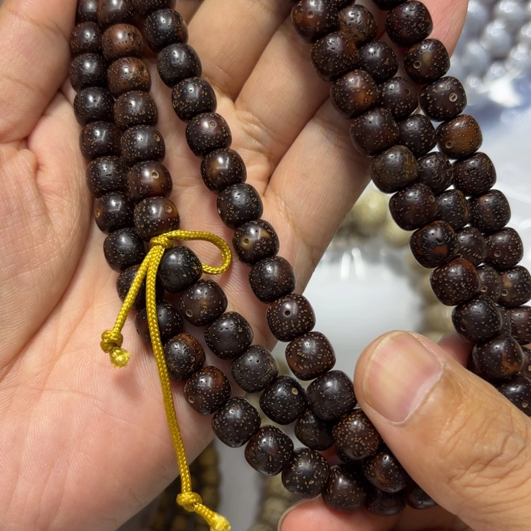 小****手串星月菩提星月黑金9