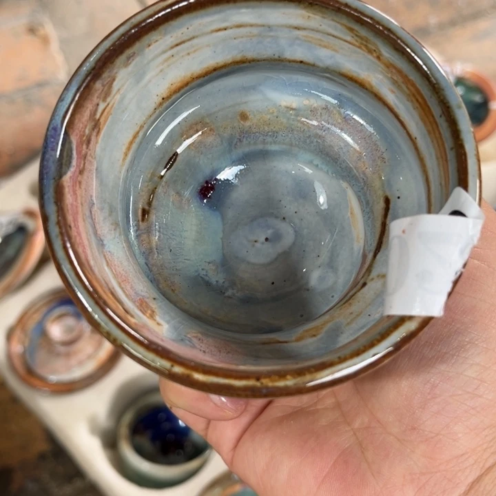 其他全手工柴烧志野杯028