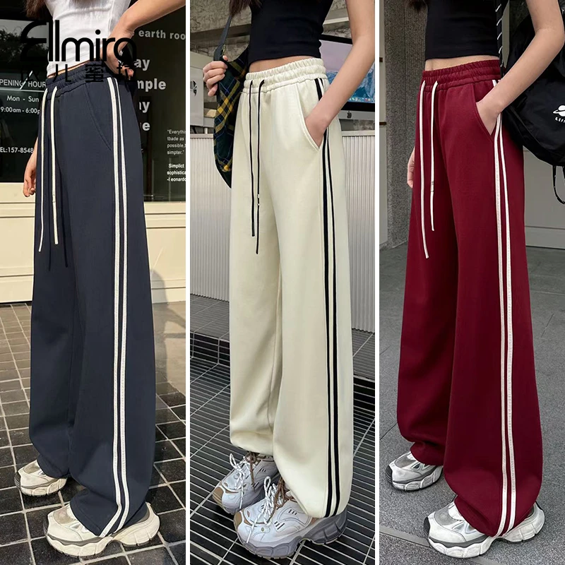 【兰瑾】9017女童卫裤秋装新品大童运动裤直筒12-15岁初中女裤子