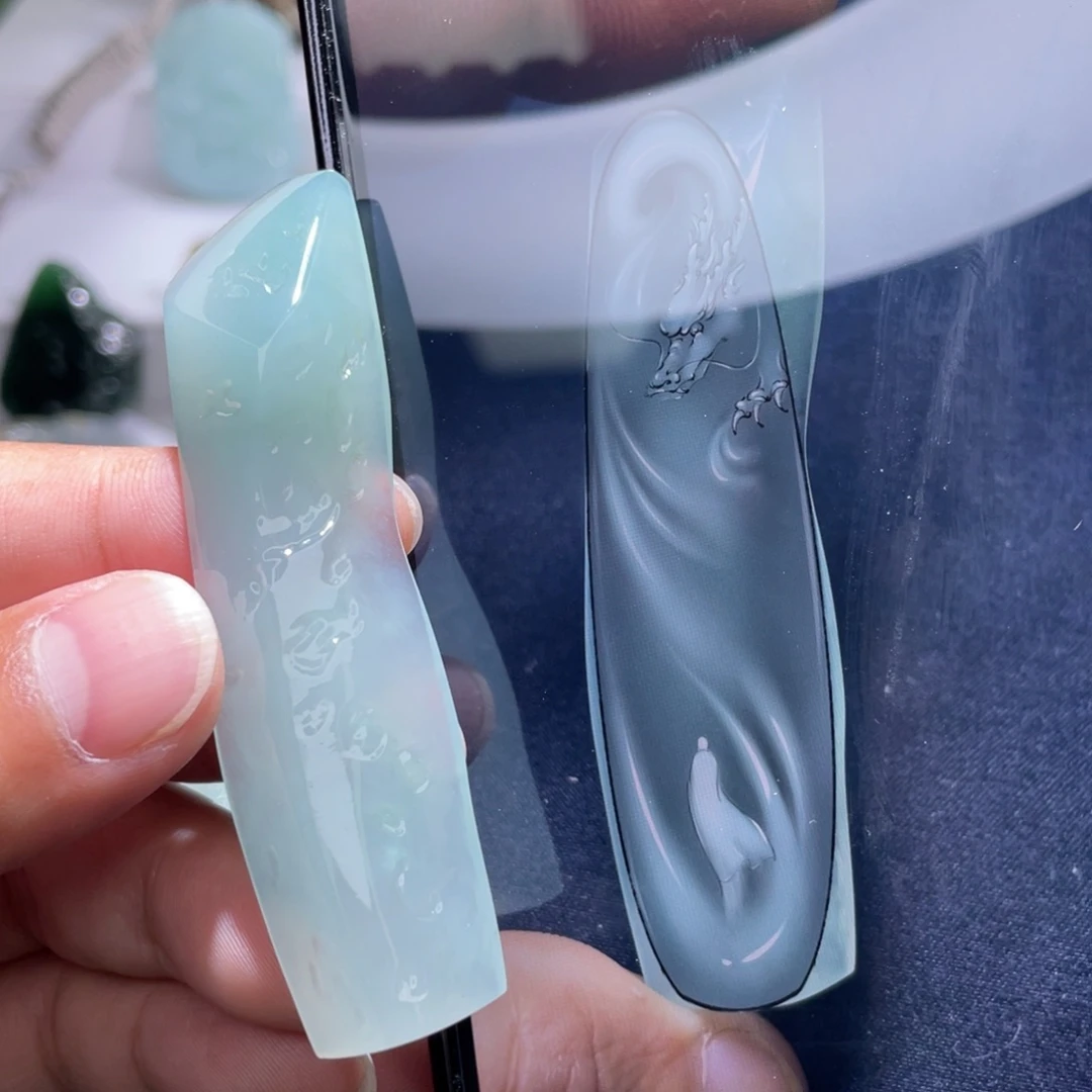 定制翡翠未镶嵌包工