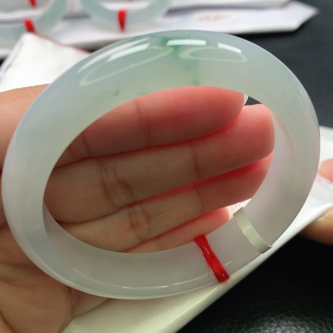 翡翠手镯未镶嵌缅甸56