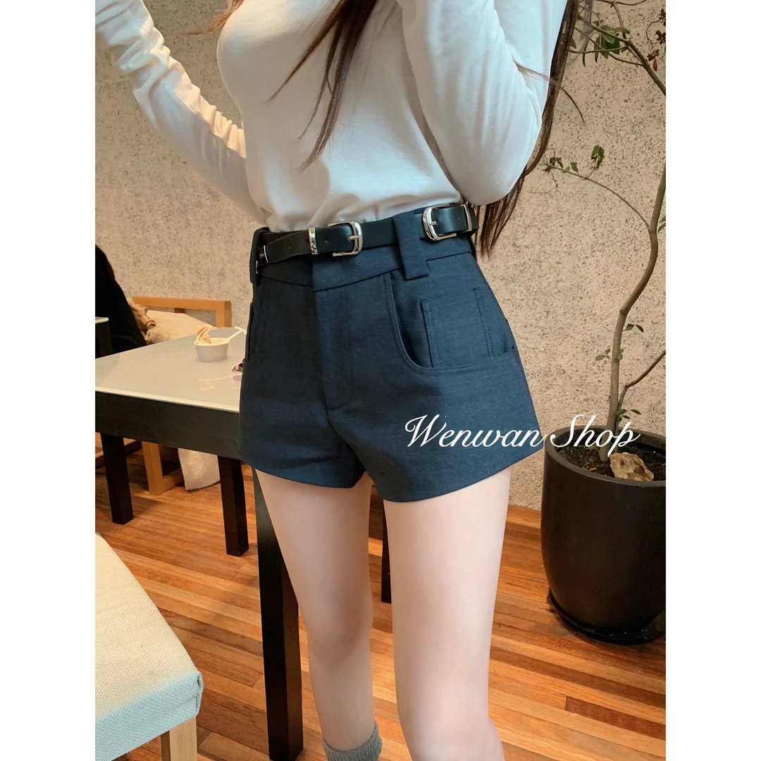 119-NO退NO换 【chill小短裤】质感chao好休闲万能百搭短裤