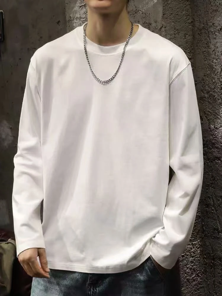 休闲百搭纯色潮流卫衣T恤