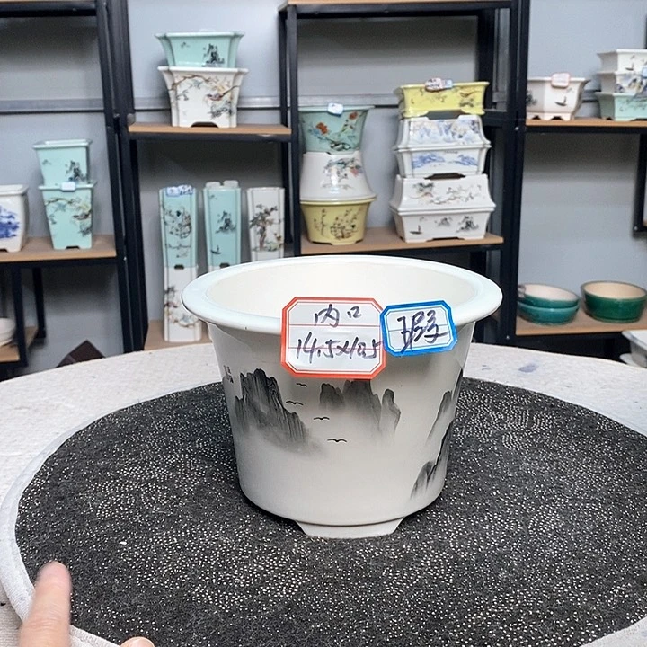紫砂的花盆很漂亮10