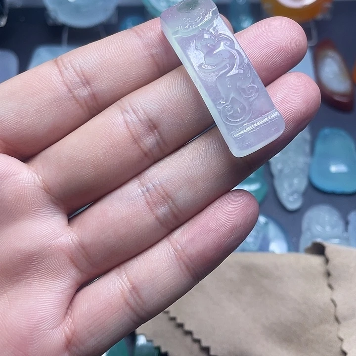 枯*手牌，带紫，微绵