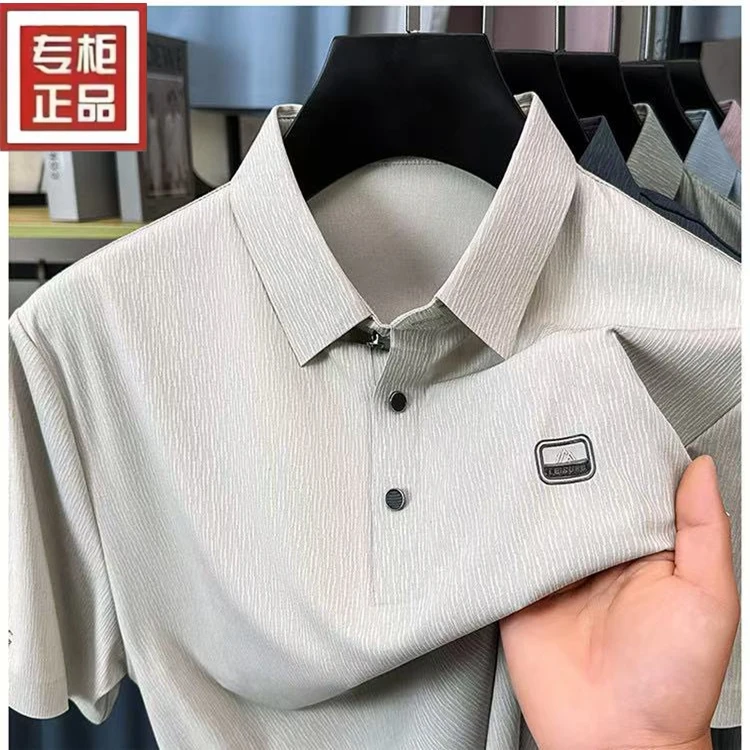 【光头专属】【意大利专柜清仓】夏季男士短袖T恤新款翻领Polo上衣