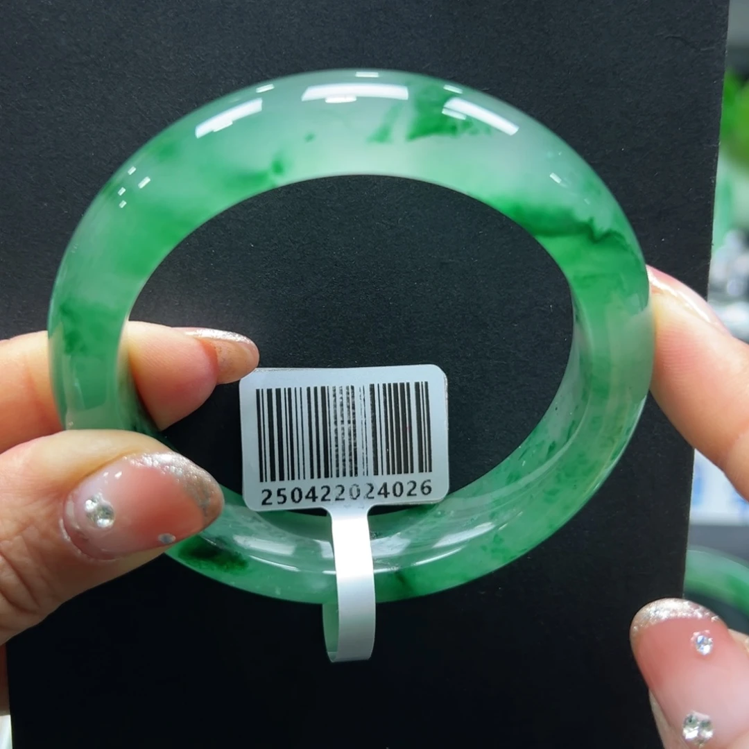 石英质玉手镯未镶嵌冬**雪