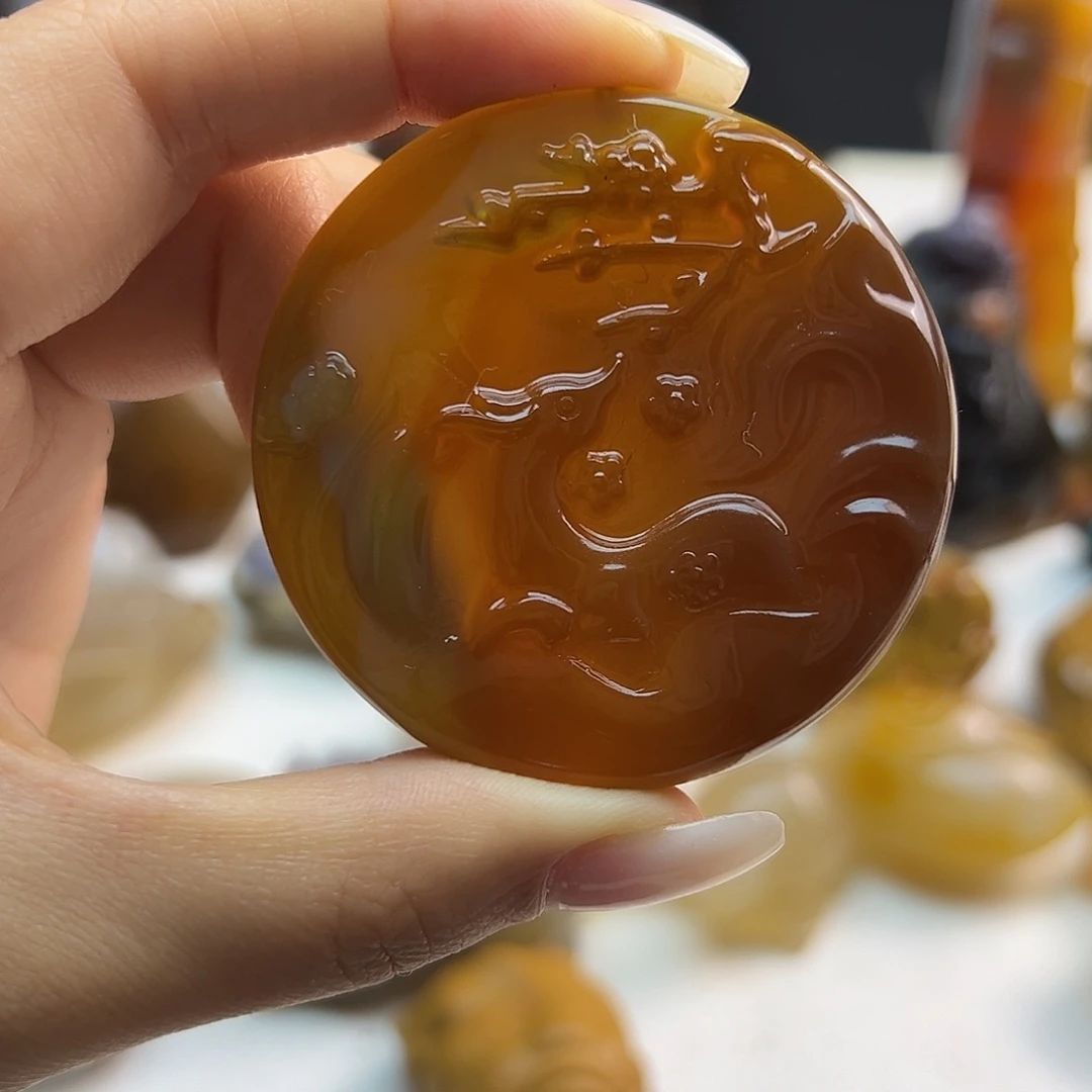 玛瑙/玉髓未镶嵌颈饰