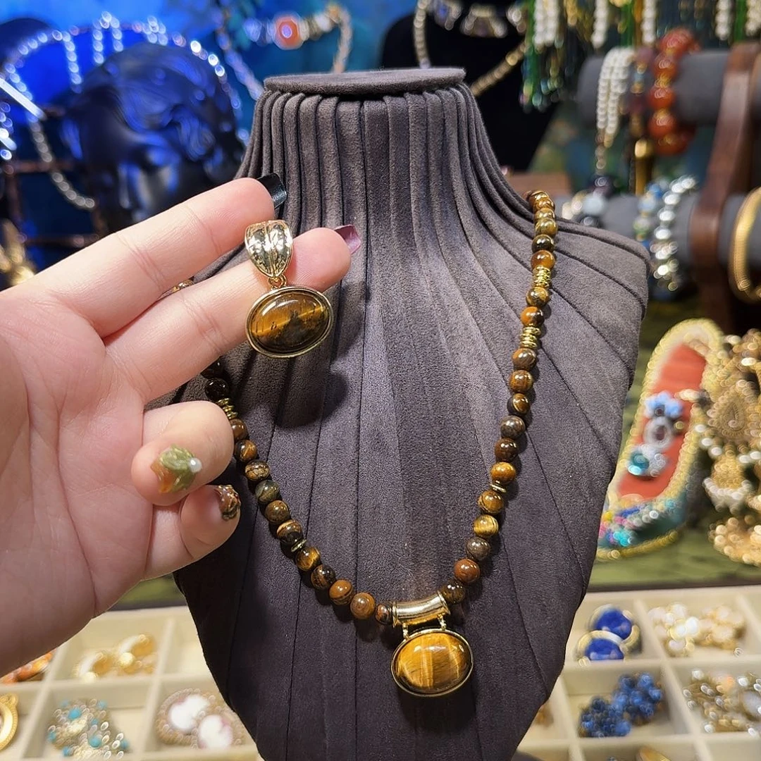 项链耳饰套装虎虎