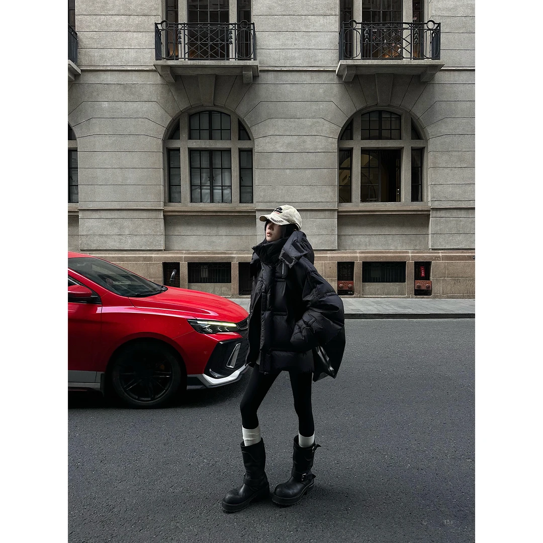 嘉仪【云朵零压】量感绗线羽绒服