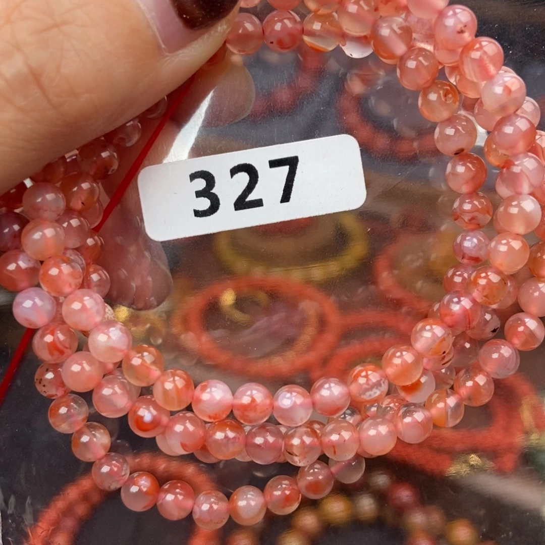 南红玛瑙未镶嵌手链