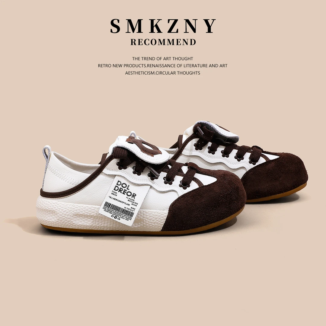 真皮复古德训鞋2025新款秋季百搭轻便运动休闲超火阿甘鞋-F888-25