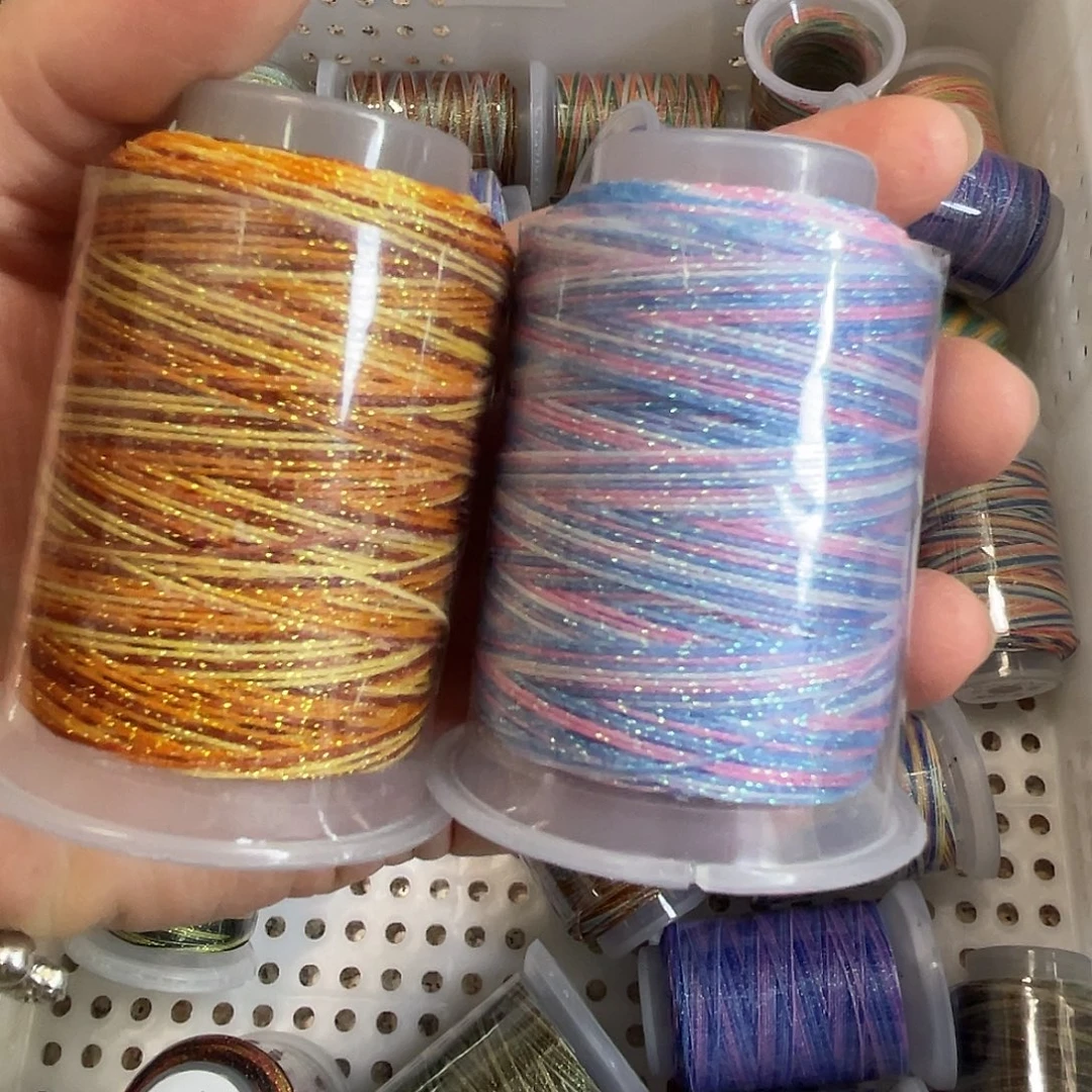 聚酯纤维6股30克星空蜡樱花椰椰黄财