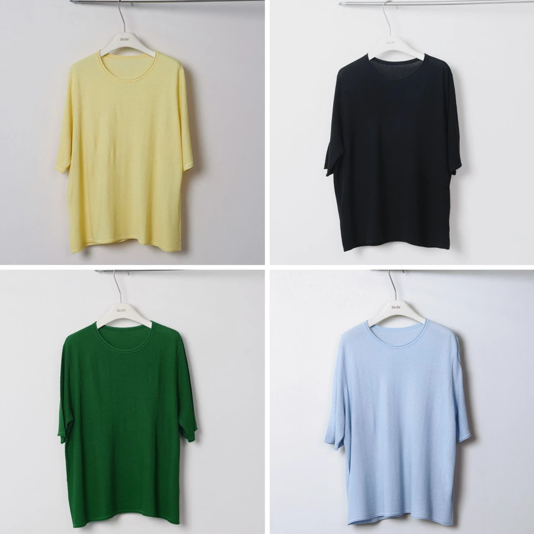 裂渡杨杨【初夏】微胖大码女装夏时尚气质百搭显瘦圆领T恤ZY506P54