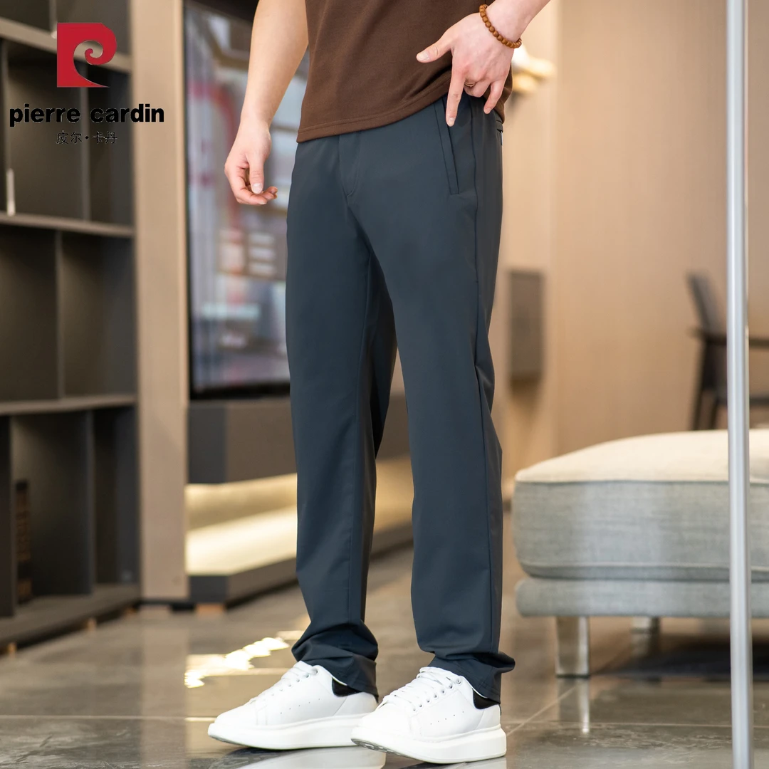 专柜撤柜夏季速干面料休闲商务男裤百搭纯色休闲舒适系列薄款