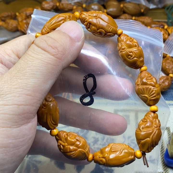 手串/手链橄榄核橄榄核雕工艺手串