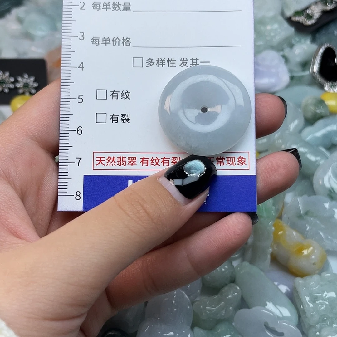 翡翠未镶嵌颈饰1320