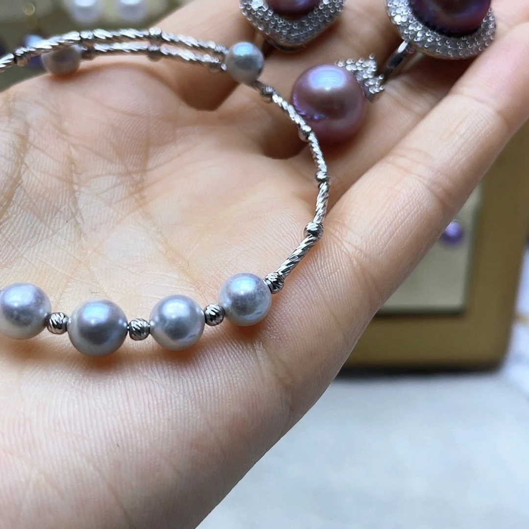 淡水珍珠颈饰未镶嵌