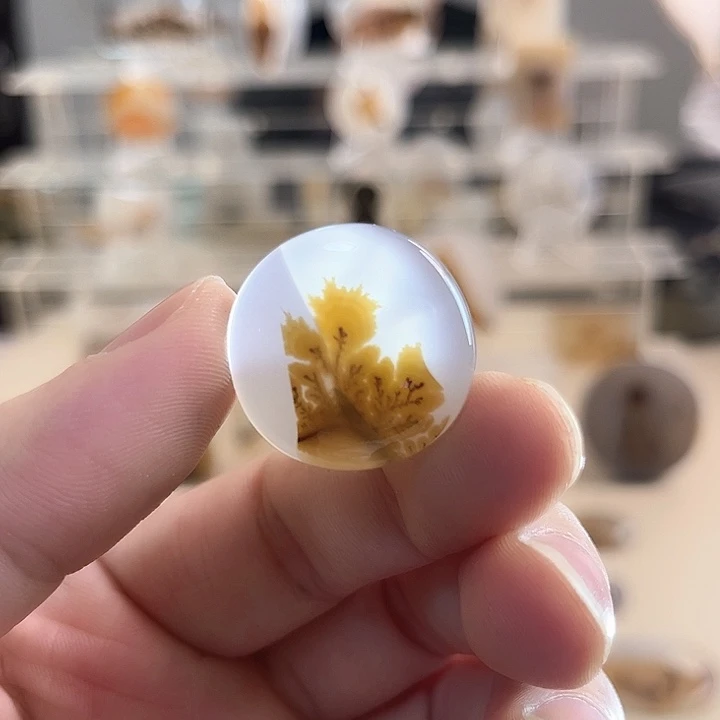 玛瑙/玉髓未镶嵌吊坠(不含链)