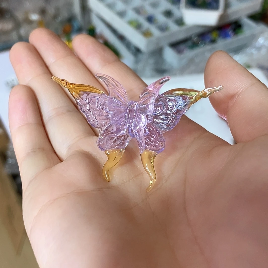 琉璃手工艺品且**吟戒指