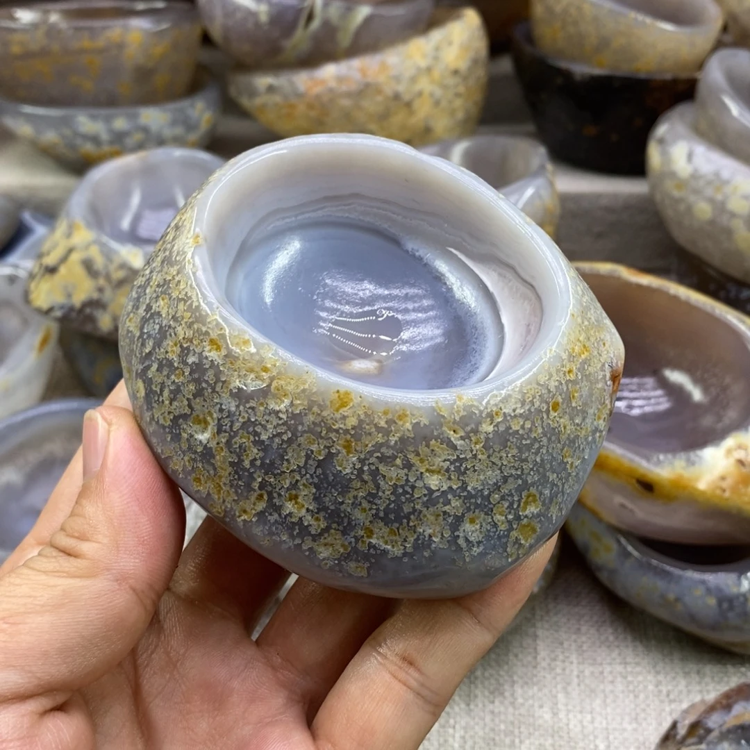 云***巅玉原石手工制品石碗