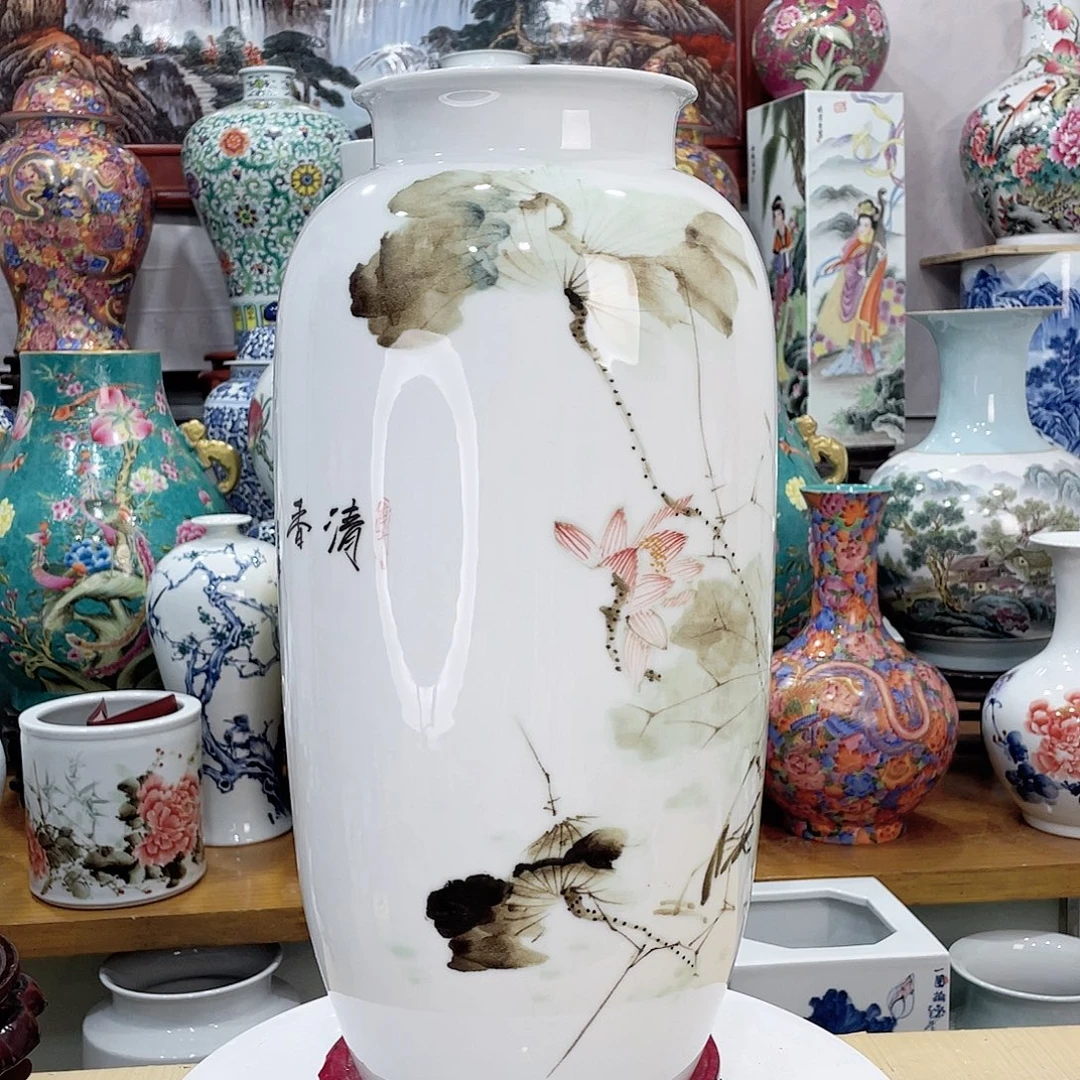 水***华摆件景德镇的陶瓷