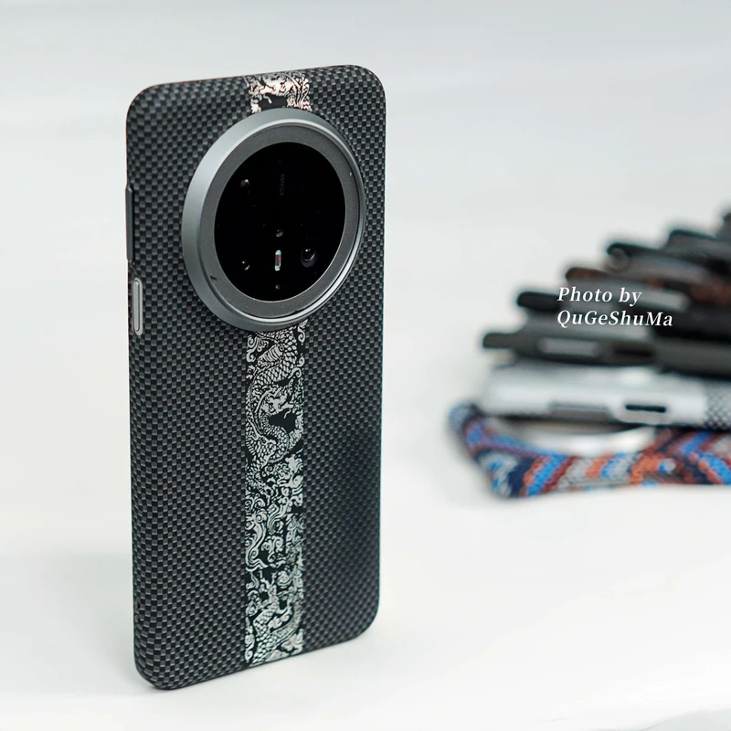 【御龙纹】凯夫拉纹理手机壳适用于华为mate70pro全包超薄磁吸rs男U