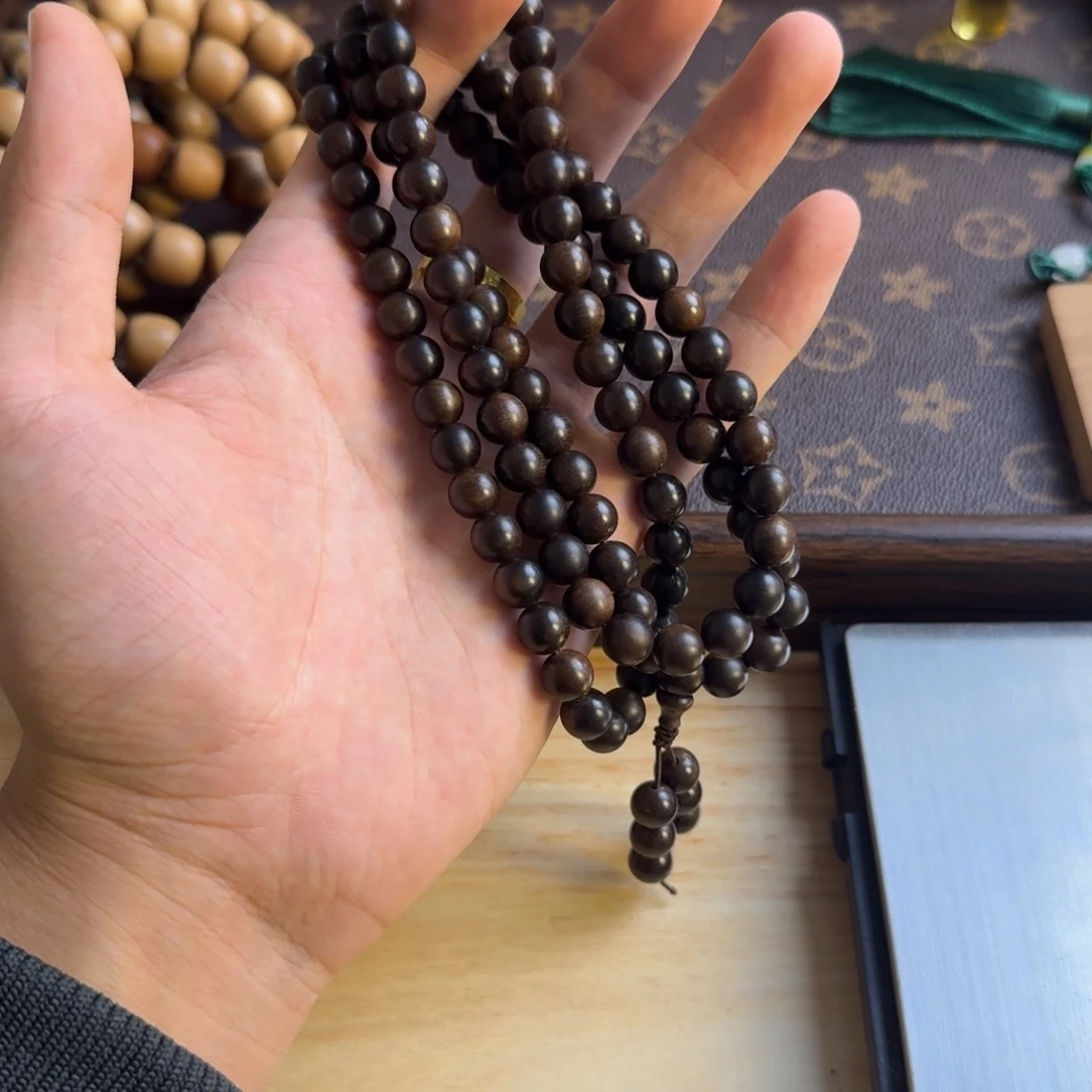 檀香木手串/手链太妃糖系列阴沉沉水0.8百年系列