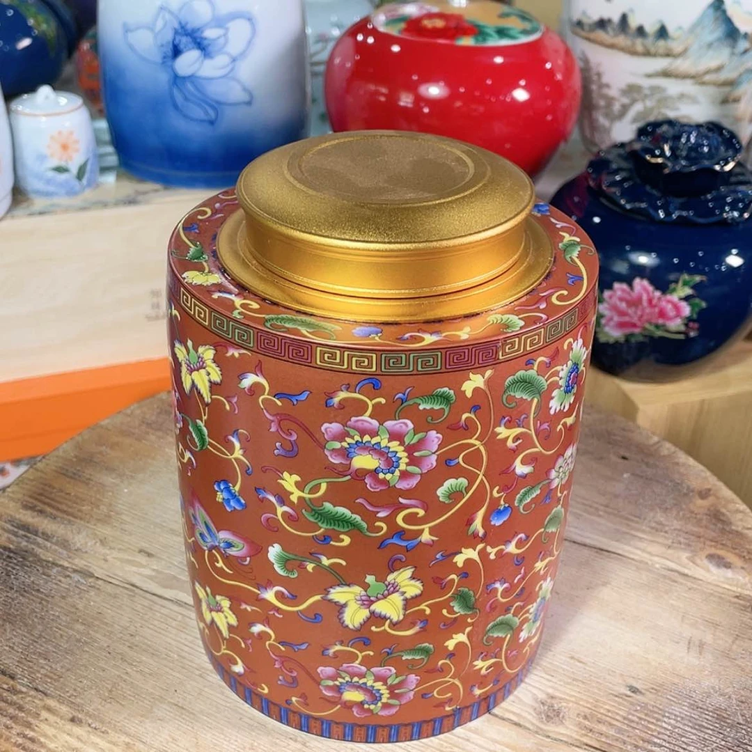 【闪购商品】罐陶瓷茶叶罐密封罐