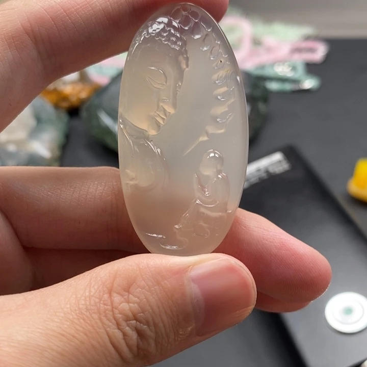 玛瑙/玉髓未镶嵌颈饰玛瑙