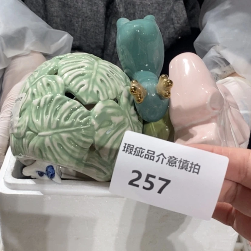【闪购商品】摆件阴**晴陶瓷摆件瑕疵特卖